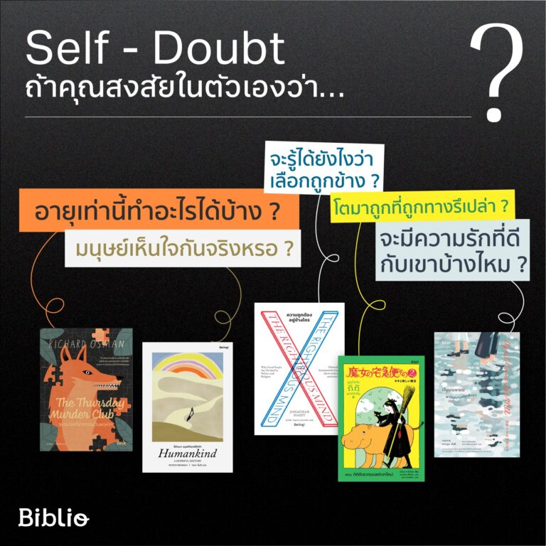 Self-Doubt ถ้าคุณสงสัยในตัวเองว่า…?