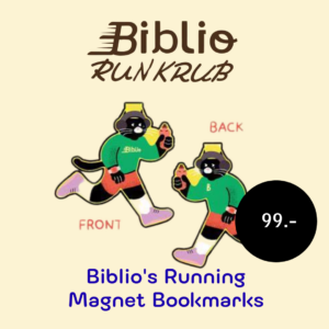[Pre-order] Biblio's Running Magnet Bookmarks (ที่คั่นหนังสือแม่เหล็ก)